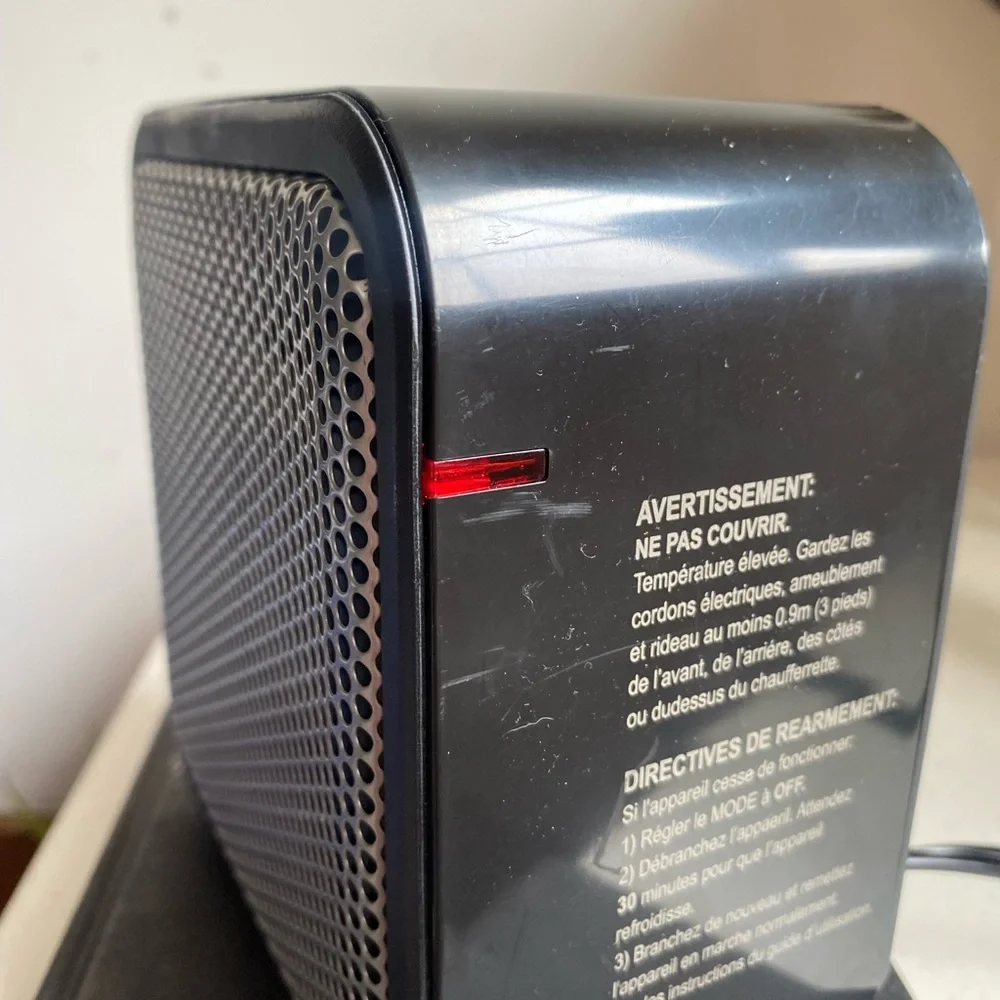 Amazon essentials Space Heater for Indoor Use Electric Fireplace - Picture 6 of 6